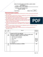 Important Instructions To Examiners:: Q. No - Sub Q.N. Answer Marking Scheme