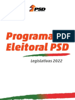 Programa Eleitoral PSD 2022