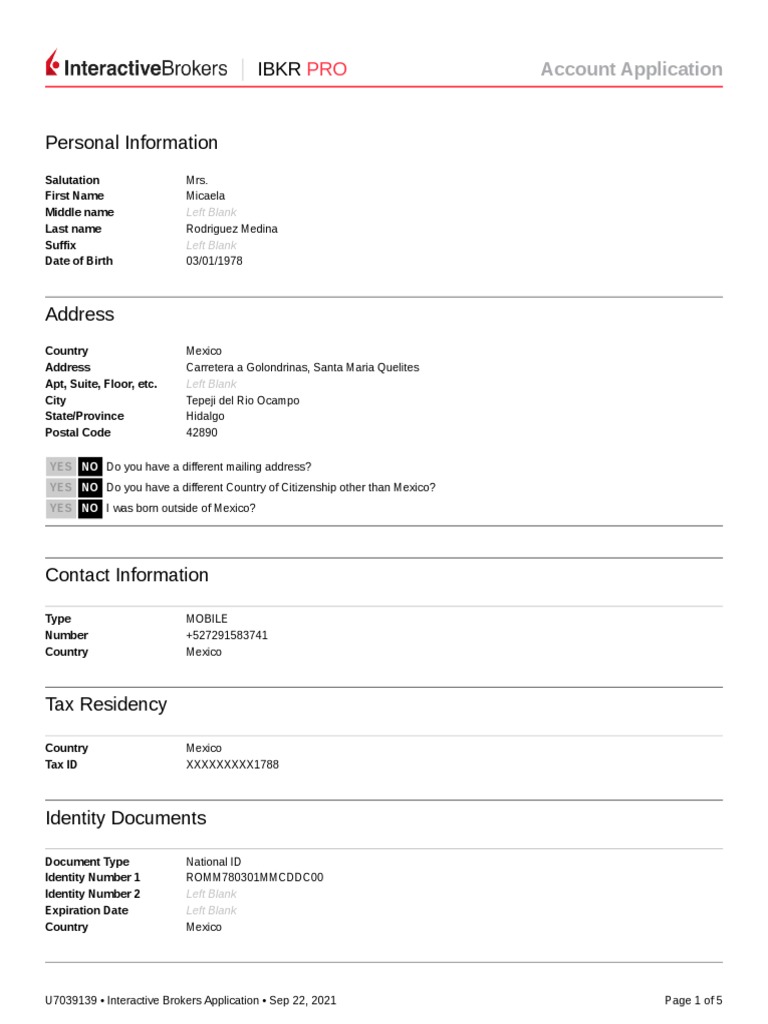 IBKR PRO Application Overview | PDF | Investing | Irs Tax Forms