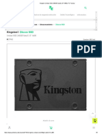 Kingston Unidad SSD 240GB Sata3 2.5 - A400 - PC Factory