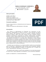 Perfil de Marcos Echenique con experiencia en administración de empresas y servicios