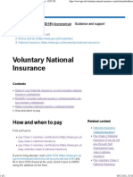 Voluntary National Insurance How and When To Pay - GOV - UK