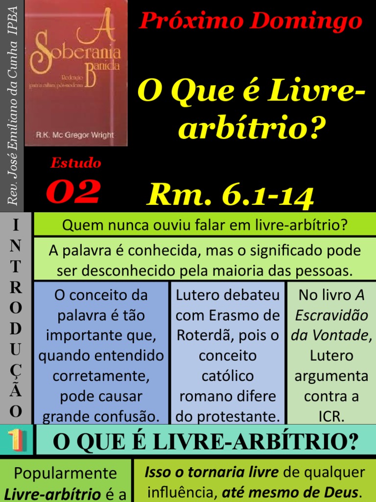 Entendendo o Livre-Arbítrio e a Livre-Agência | PDF | Pecado | Adão e Eva