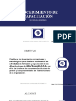 Procedimiento de Capacitación