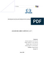 ANALISIS DEL LIBRO CAPITULOS 3, 6 y 7