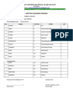 Form Daftar Susunan Pemain Ygmk