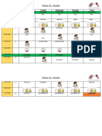 Primary 2 - B Schedule Students
