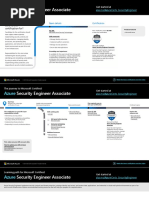 Azure Security Engineer Overview & Journey