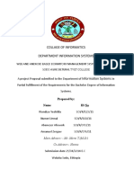 Collage of Informatics Department Information Systems: Prepared By: Name Id No