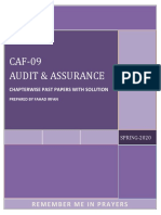 Audit Icap Updated Chapterwise Past Paper With Solution v1 Prepared by Fahad Irfan-1-1