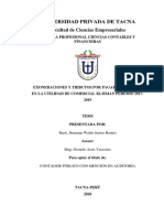 Universidad Privada de Tacna: Facultad de Ciencias Empresariales