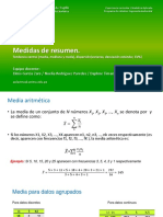 Semana 5 - Medidas  de resumen