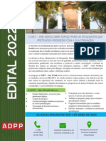 Edital 2022 (Ensino Presencial)