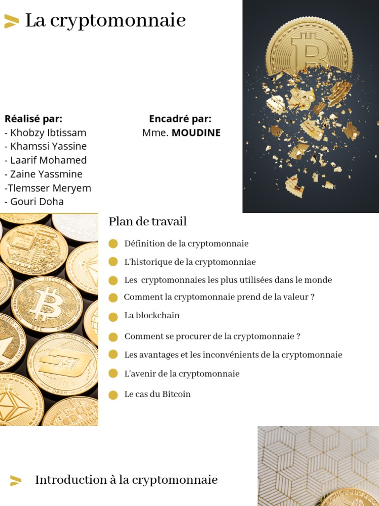 La Cryptomonnaie | PDF | Crytomonnaies | Bitcoin
