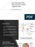 Circadia: Web-Based Data Collection Tool For Circadian and Cognition Data
