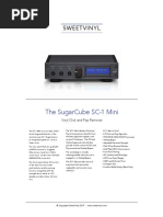 The Sugarcube Sc-1 Mini: Sweetvinyl