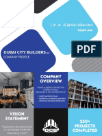 Dubai City Builders: Company Profile