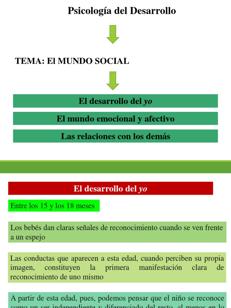 Desarrollo emocional y social infantil | PDF | Las emociones ...