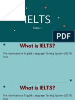 Ielts: Class 1