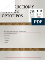 Construcción y Tipos de Optotipos