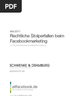 Download Rechtliche Stolperfallen beim Facebook Marketing E-Book by Allfacebookde - Facebook Marketing Blog SN55165980 doc pdf