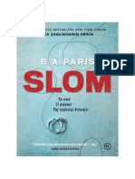 B.A. Paris - Slom