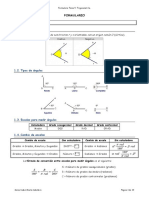 Formulario Tema 5. Trigonometria