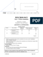 2018 Trial Examination Psychology