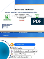 Well Production Problems: Possible Reasons & Tools Can Determined The Problem