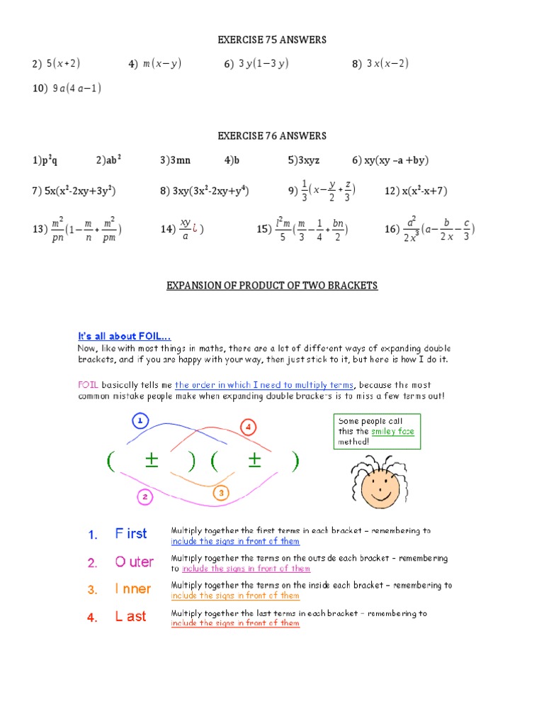Exercise Answers and Expansion Guide | PDF | Teaching Methods & Materials