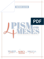 Planejamento de estudos para o PISM em 4 meses