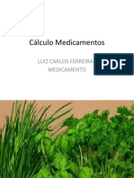 CÁLCULO - MEDICAMENTO