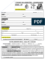 Ficha Cadastral 16º Encontro de Casais de Guarulhos em PDF