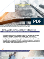 Malaysia Development Charges