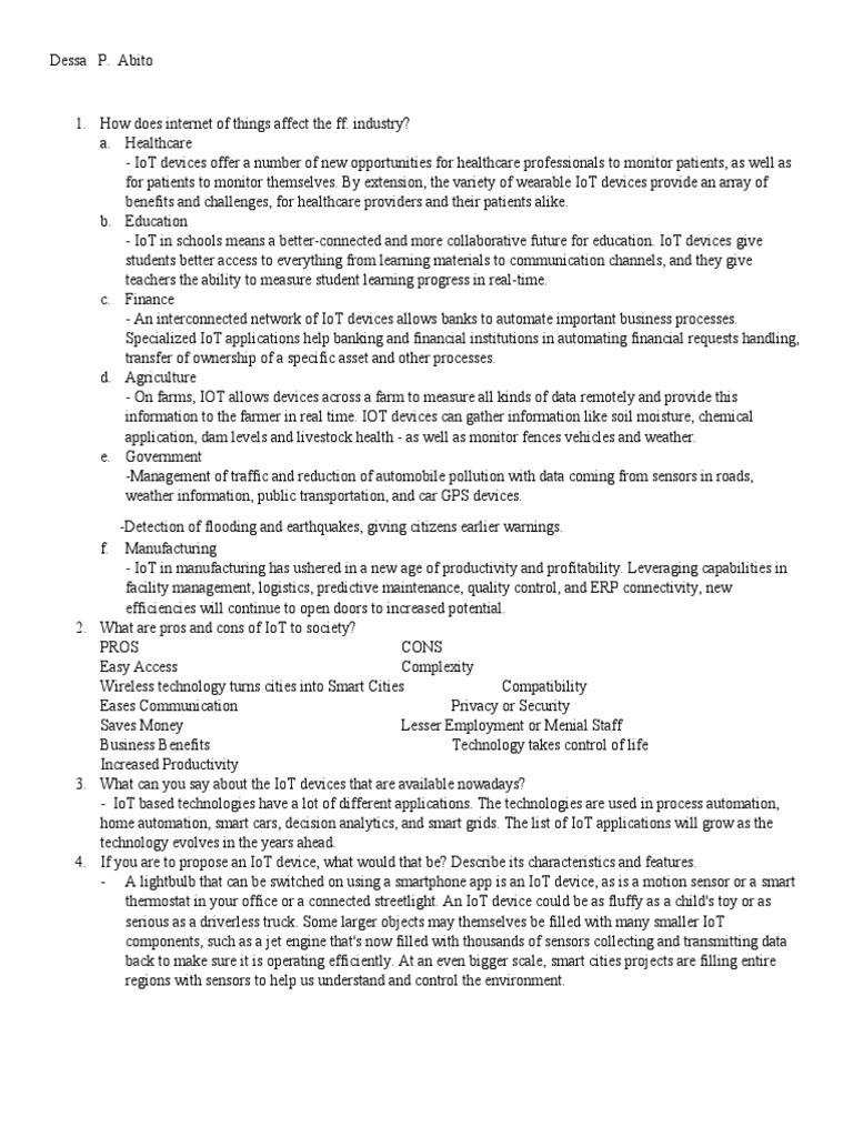 04 - Task - Performance - 1. Emerging | PDF | Internet Of Things ...