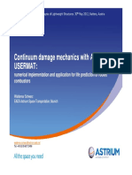 CDM With Ansys UserMAT