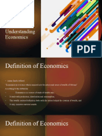 Definition of Economics 