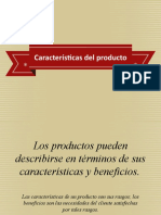 Características Del Producto