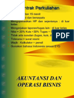 KONTRAK PERKULIAHAN