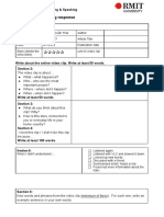 Independent Listening Response Form1234 YOUR FULL NAME (PI-L&S)