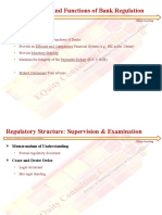 Structure, Goals and Functions of Bank Regulation