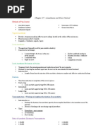 Chapter 37 - Anesthesia and Pain Control