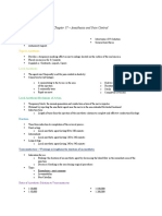 Chapter 37 - Anesthesia and Pain Control