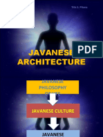 Javanese Architecture: Titis S. Pitana