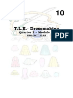 T.L.E.-Dressmaking: Quarter 2 - Module 2