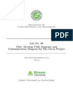 Lab Manual 06 CSE 314 Sequence and Communication Diagram