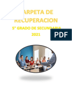 Carpeta de Recuperacion 2021 5to.