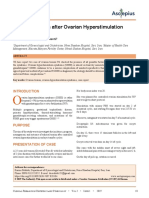 Ovarian Torsion After Ovarian Hyperstimulation Syndrome