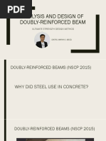 Analysis and Design of Doubly Reinforced Beam