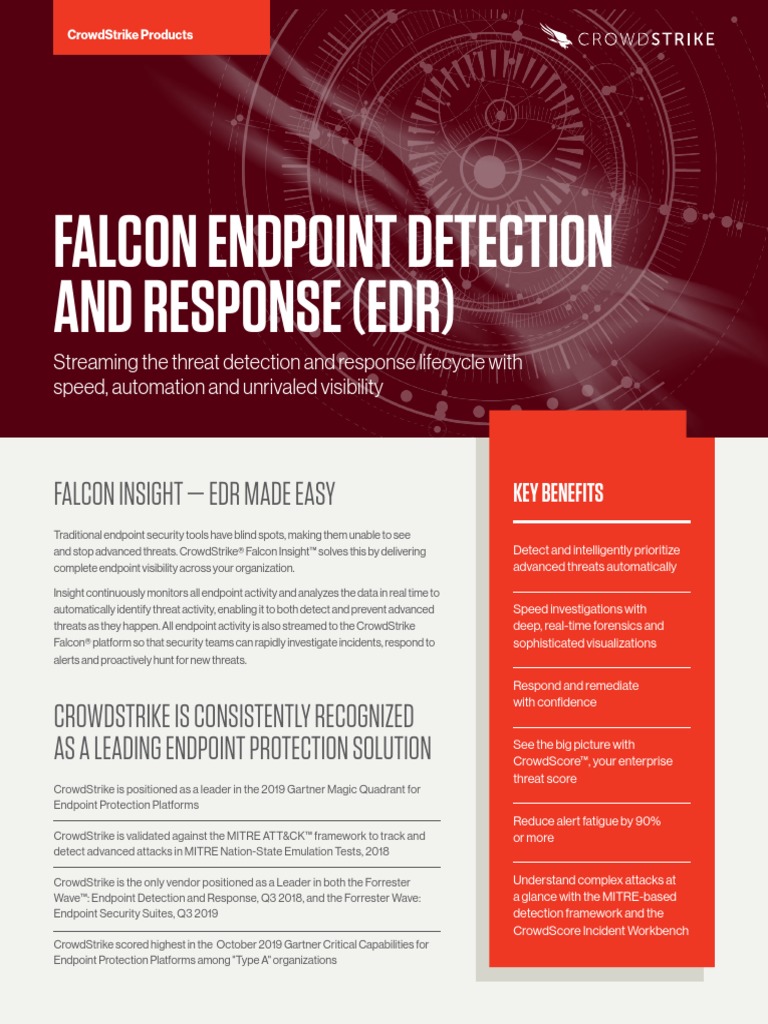 falcon edr: crowdstrike falcon sensor serviceとは – IRXFH